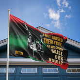 They Raised Their Fists Flag